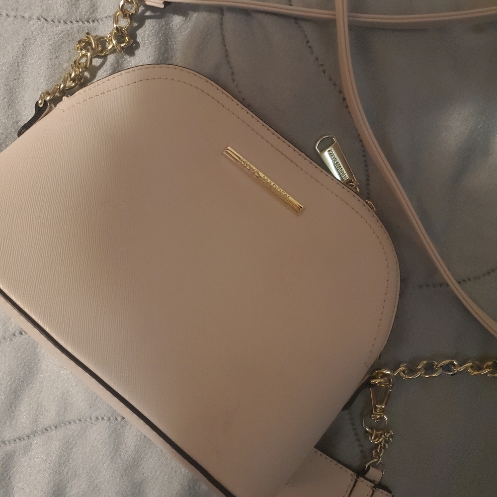 SM crossbody/card wallet in bone